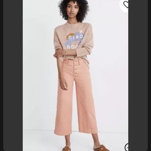 Madewell Emmett wide leg crop size 32 tall